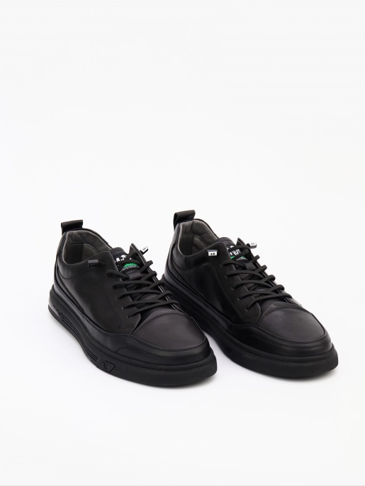 Men's Sneakers Respect: black, Summer - 01