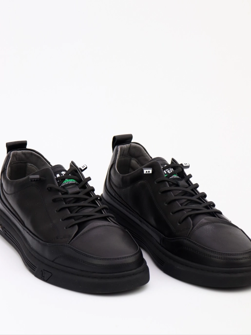 Men's Sneakers Respect: black, Summer - 02