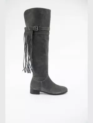 Женские сапоги Respect:  серый, Зима - 01