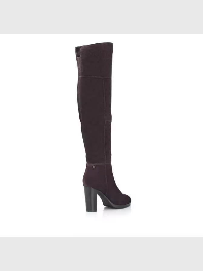 Female over knee boots Respect: purple, Winter - 03