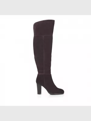Female over knee boots Respect:  purple, Winter - 01