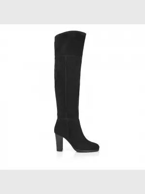 Female over knee boots Respect:  black, Winter - 01