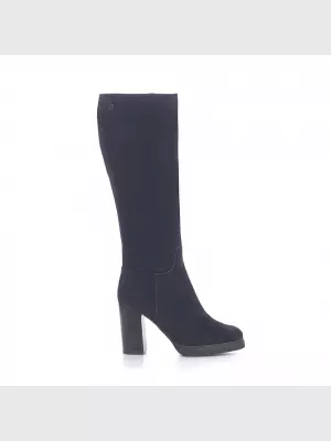Female high boots Respect:  blue, Winter - 01