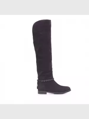 Female over knee boots Respect:  purple, Winter - 01