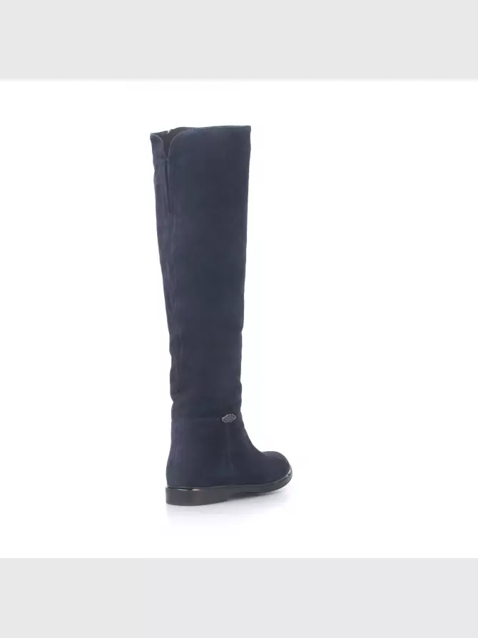 Female high boots Respect: blue, Winter - 03