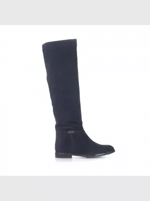 Female high boots Respect:  blue, Winter - 01