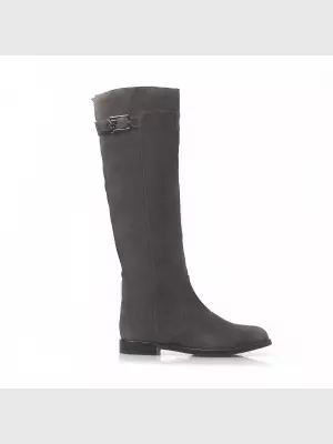 Female over knee boots Respect:  grey, Winter - 01