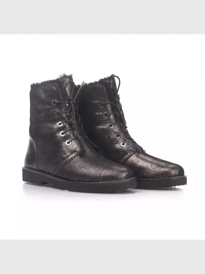 Жіночі черевики Respect: чорний, Зима - 02