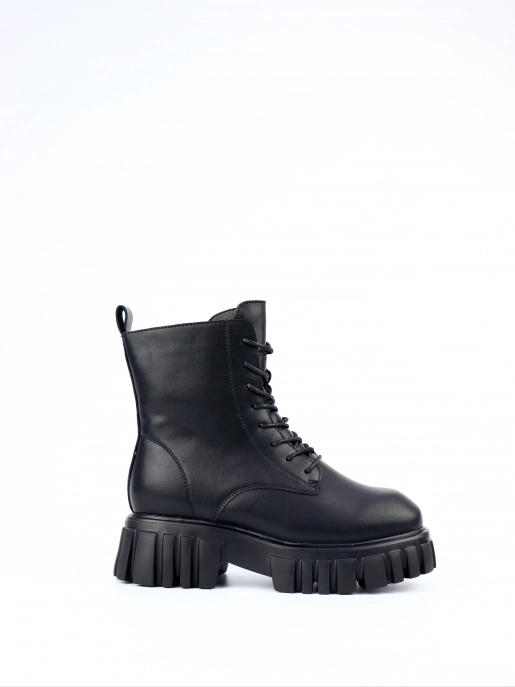 Female boots Respect: black, Winter - 00