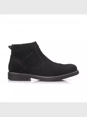 Male boots Respect:  black, Winter - 01