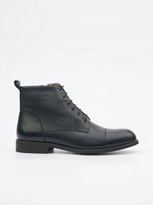 Male shoes Respect: black, Winter - 00