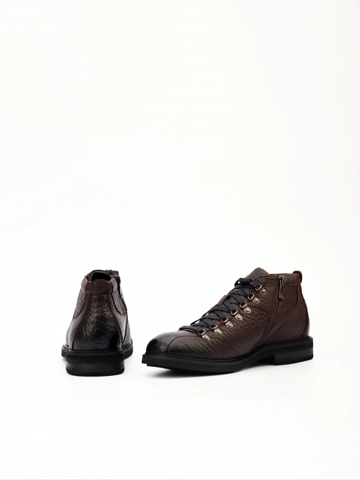 Чоловічі черевики Respect: коричневий, Зима - 04