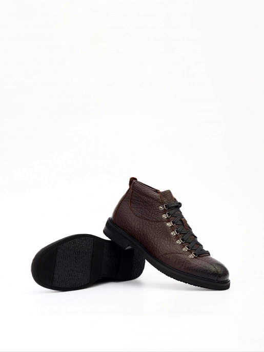 Чоловічі черевики Respect: коричневий, Зима - 05