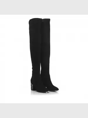 Female over knee boots Respect:  black, Demі - 02