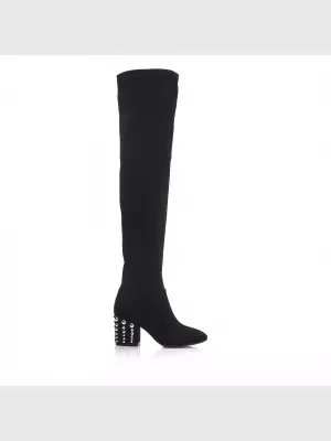 Female over knee boots Respect:  black, Demі - 01