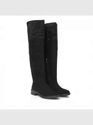 Female over knee boots Respect:  black, Demі - 02