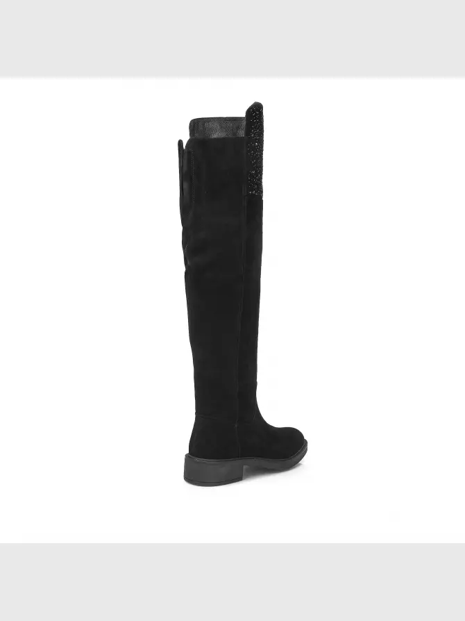 Female over knee boots Respect: black, Demі - 03