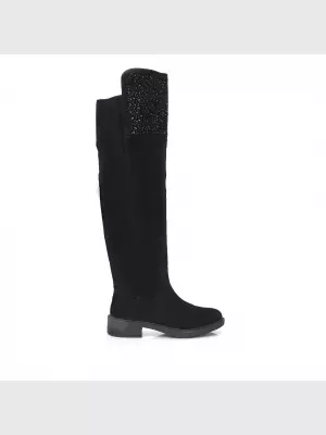 Female over knee boots Respect:  black, Demі - 01