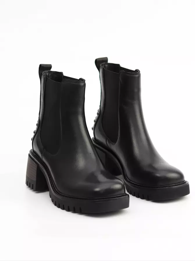 Female boots Respect: black, Demі - 01