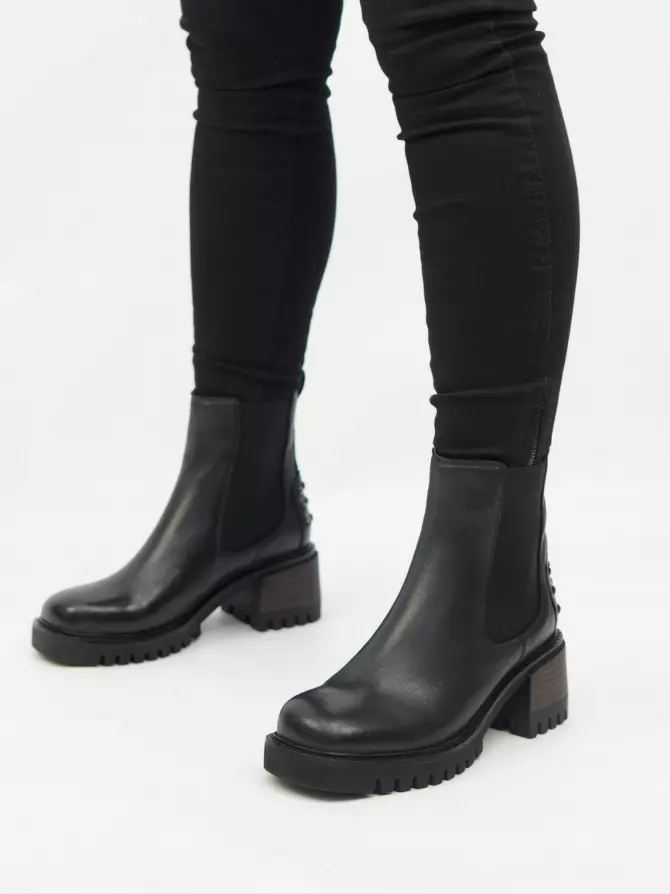 Female boots Respect: black, Demі - 05