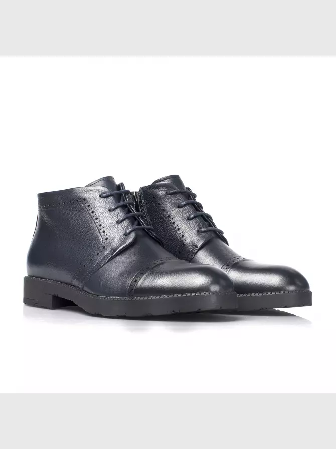 Male boots Respect: blue, Demі - 02