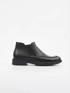 Male boots Respect:  black, Demі - 01