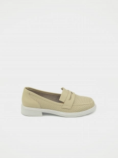 Women's loafers Respect:  beige, Summer - 01