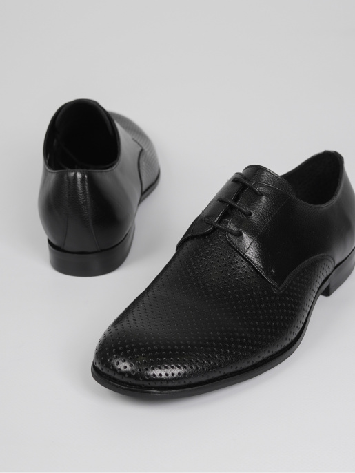 Чоловічі туфлі Respect: чорні, Літо - 05