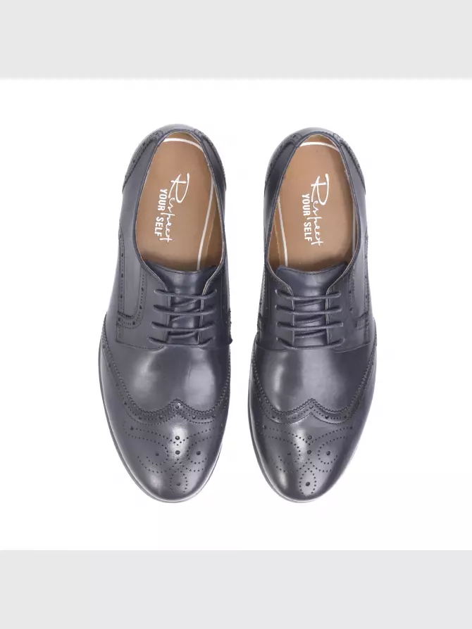 Male shoes Respect: blue, Year - 01