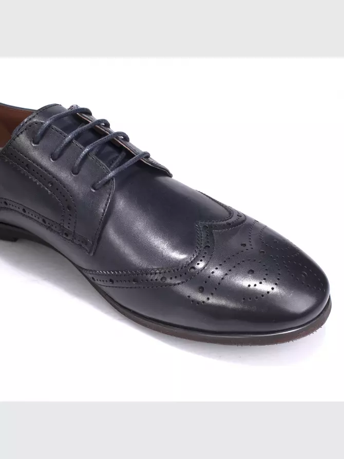 Male shoes Respect: blue, Year - 03