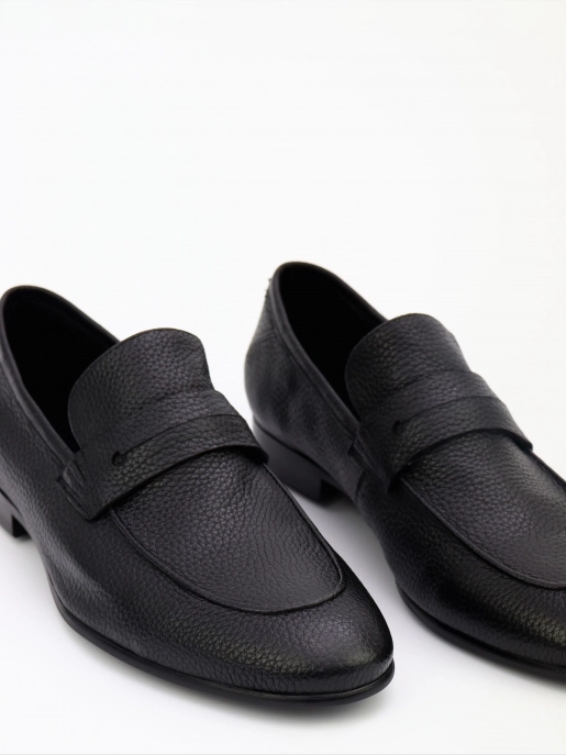 Men's loafers Respect: black, Year - 02
