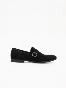 Men's loafers Respect:  black, Year - 01