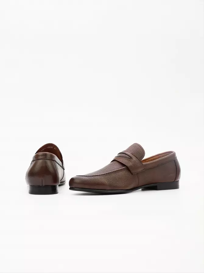 Men's loafers Respect: brown, Year - 04