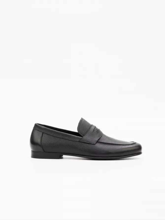 Men's loafers Respect: black, Year - 00