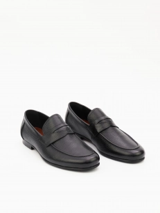 Men's loafers Respect:  black, Year - 02