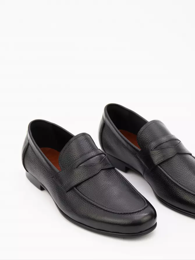 Men's loafers Respect: black, Year - 03