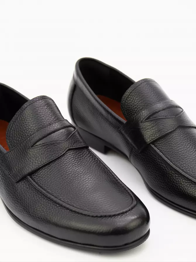 Men's loafers Respect: black, Year - 04