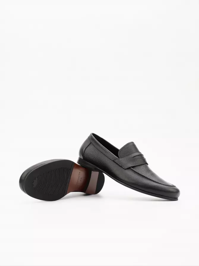 Men's loafers Respect: black, Year - 05