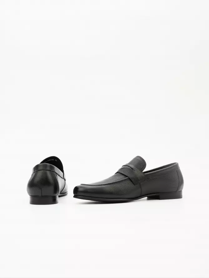 Men's loafers Respect: black, Year - 06