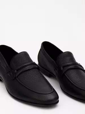 Men's loafers Respect:  black, Year - 02