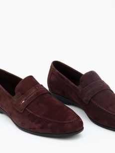 Men's loafers Respect:  brown, Year - 02