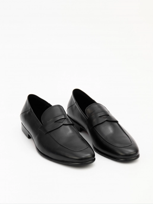 Men's loafers Respect: black, Year - 01