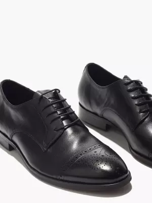 Male shoes Respect:  black, Year - 02