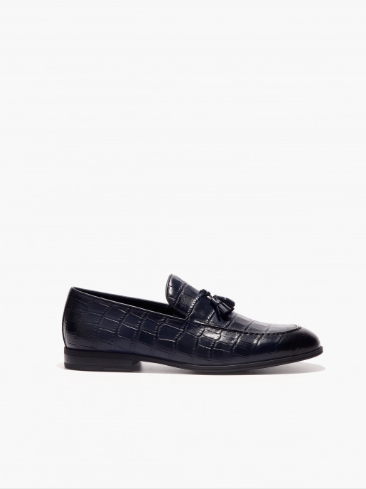 Men's loafers Respect: blue, Year - 00