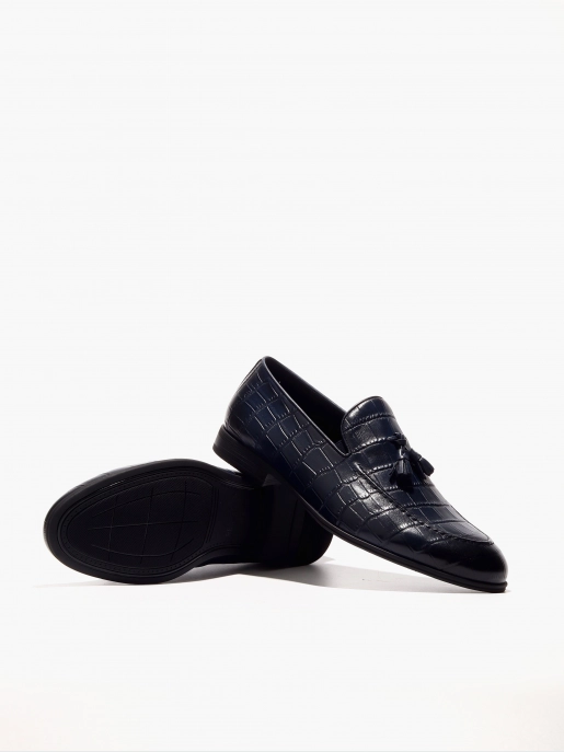 Men's loafers Respect: blue, Year - 03