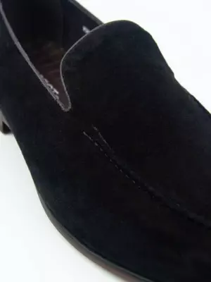 Men's loafers Respect:  black, Year - 02